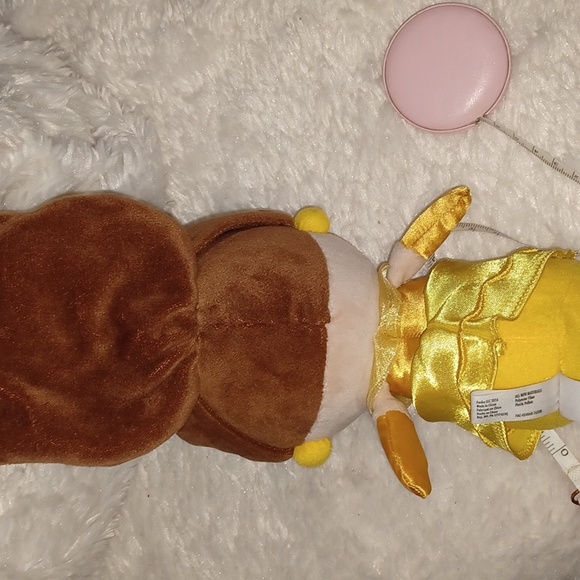 Disney Princess Beauty Beast Belle Beanbag Plush Doll 7" - Picture 7 of 10